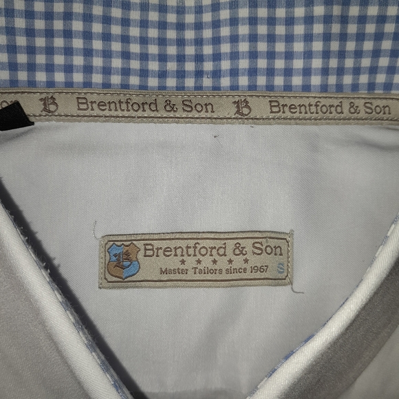 Brentford & Sons Button Down Dress Shirt 2XL - Picture 4 of 6